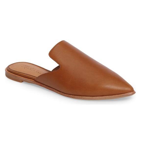 Madewell Shoes - Madewell The Gemma Mule Cognac Brown Size 7